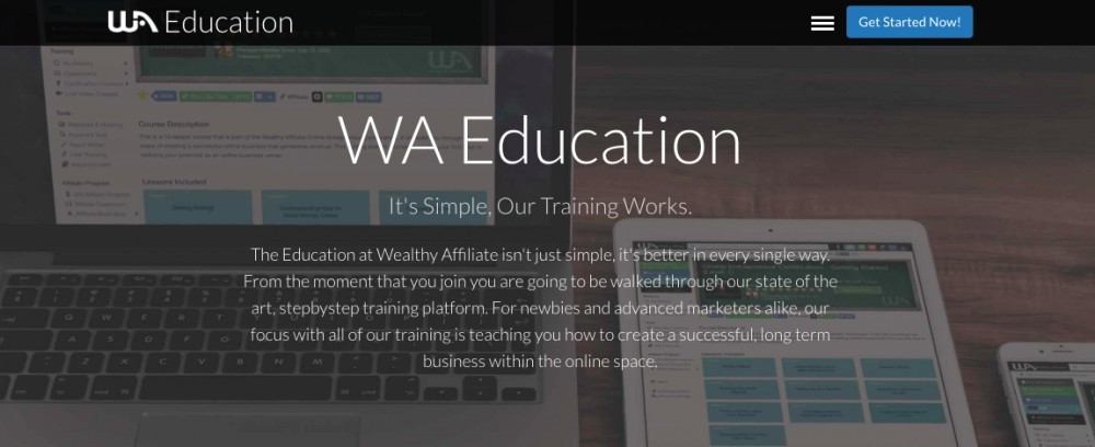 Wealthy Affiliate Education