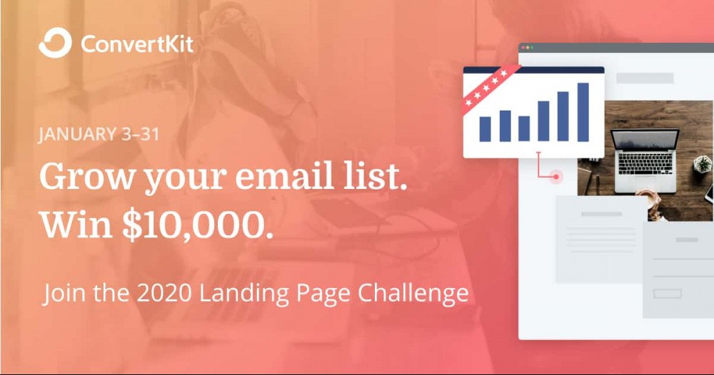 ConvertKit 2020 Landing Page Challenge