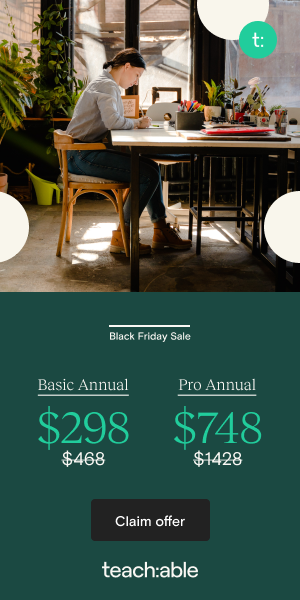 Teachable Black Friday 2020 Price-openup-opportunities.com 300x600