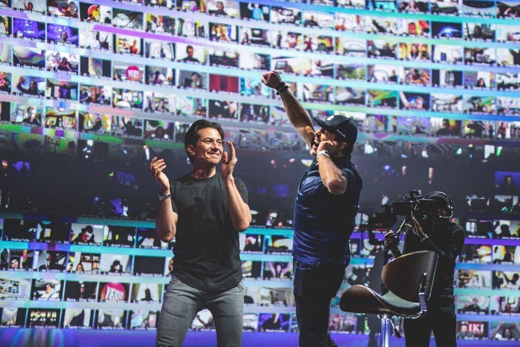 Tony Robbins and Dean Graziosi Past Event Snapshots