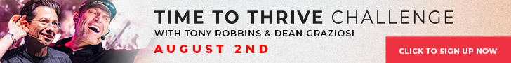 Time To Thrive Challenge 2022 - logo and date 728x90